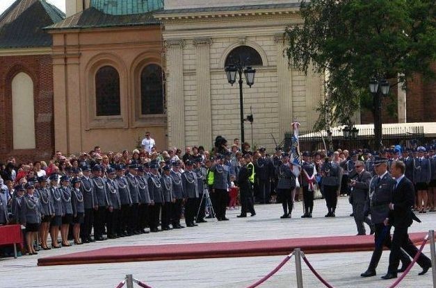 Głogowski policjant odznaczony w Warszawie