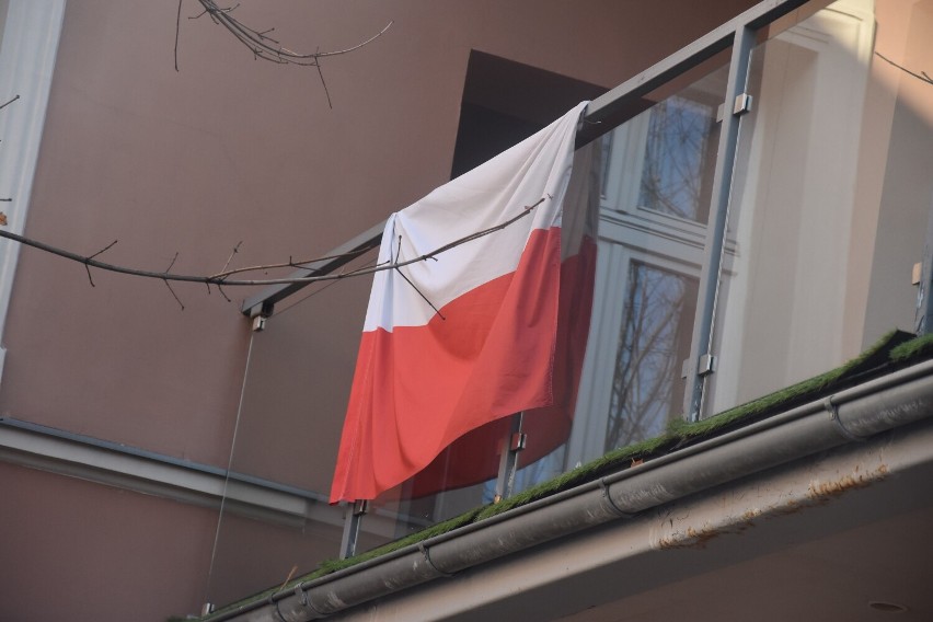 11 listopada w Żorach zrobiło się biało-czerwono.