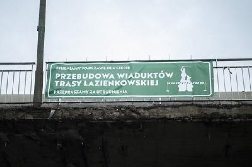 Remont Trasy Łazienkowskiej w Warszawie. Wraca ruch pod...
