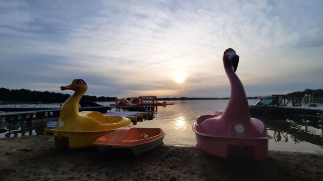 Tak w te wakacje prezentuje się plaża w Pszczewie