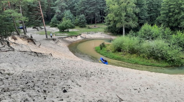 Zakole Sztoły w pobliżu ul. Mostowej w Bukownie