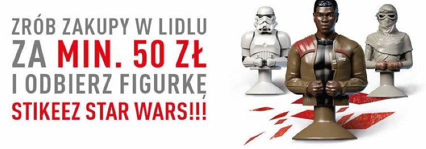 Lidl: Figurki Stikeez Star Wars - promocja w Lidlu dla fanów Gwiezdnych Wojen