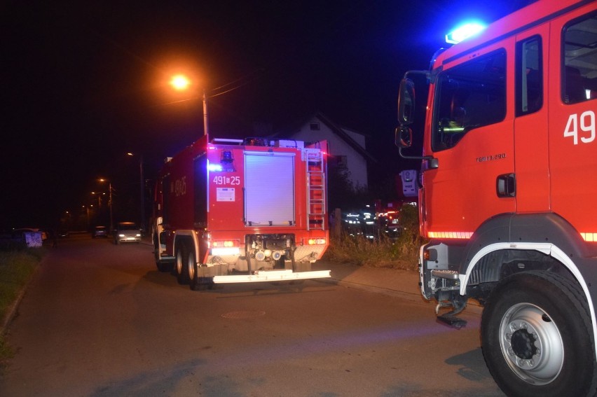 Pożar sadzy w kominie jednego z domów w Nowym Dworze Gdańskim