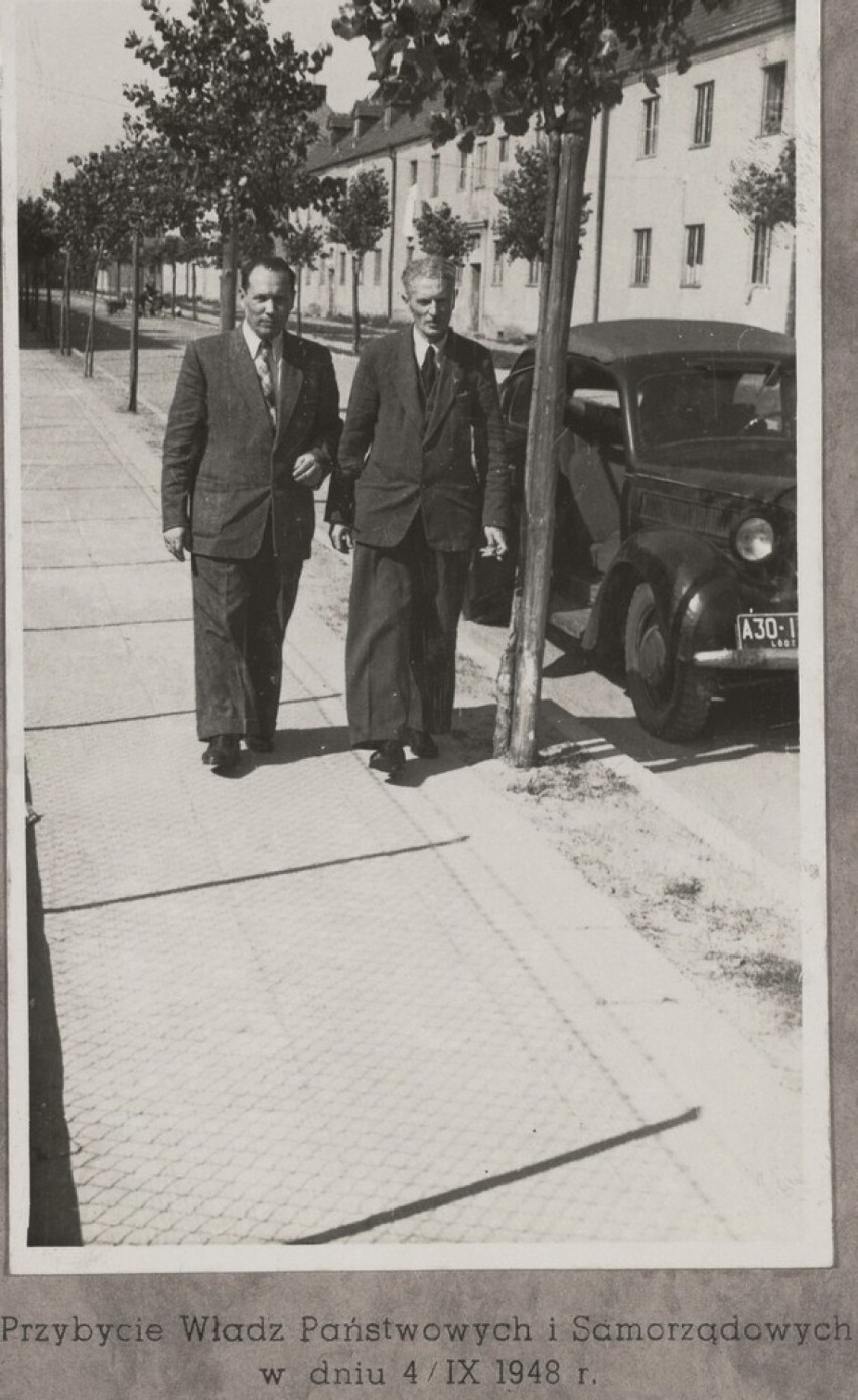 Sieradz rok 1948. Otwarcie drukarni przy ulicy 23 Stycznia