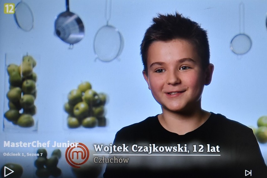 Wojtek Czajkowski z Człuchowa w programie MasterChef Junior! Młody kucharz podbija serca i podniebienia jurorów w siódmej edycji programu