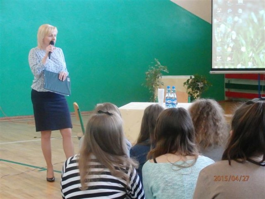 Dzień kariery w gimnazjum w Russowie