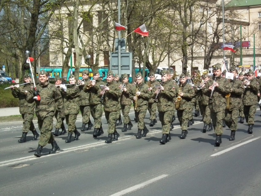 Poznańskie obchody przed pomnikiem Ofiar Katynia i Sybiru