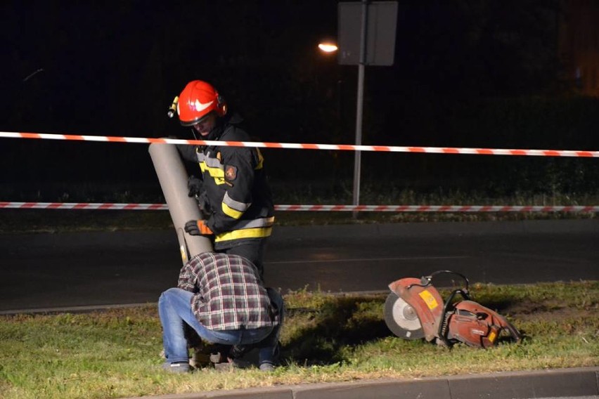 Wypadek w Jastrzębiu: kierowca jechał jak szalony