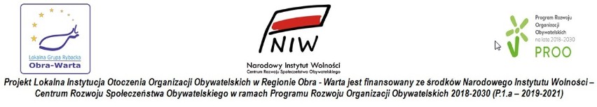 Małe Granty PROO 2019-2021 – do 2 tysięcy złotych na realizację projektów przez organizacje obywatelskie w Regionie Obra – Warta