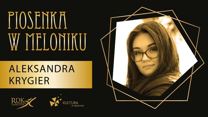 Brodnica głosuje na Aleksandrę Krygier. Podopieczna pracowni wokalnej BDK ma szansę na wygraną w konkursie "Piosenka w Meloniku"