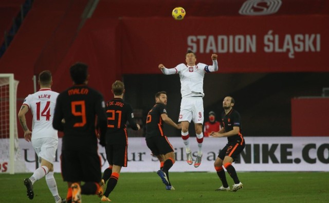 Kapitan kadry Robert Lewandowski nie raz grał na Stadionie Śląskim