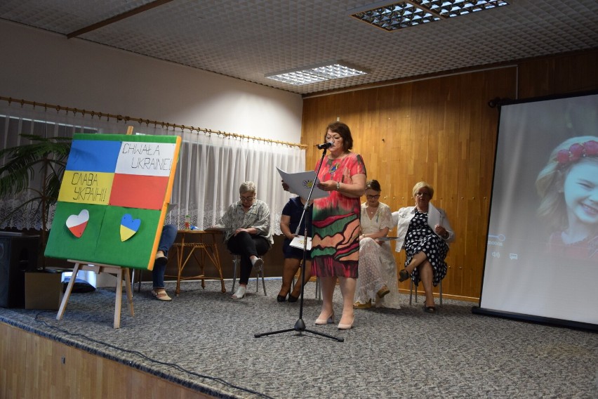 Spotkanie pod hasłem "Chwała Ukrainie" w Spółdzielczym Domu Kultury w Wieluniu ZDJĘCIA