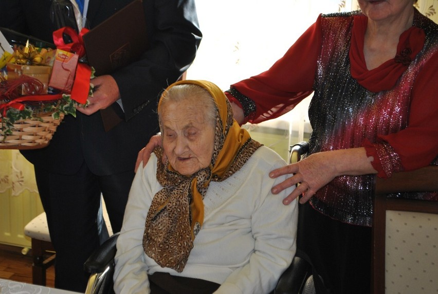 101-latka w Bluszczowie koło Wodzisławia