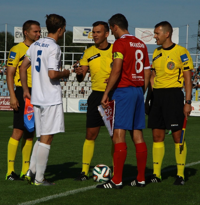 Raków Częstochowa - Stal Mielec 1:2. Pierwsza porażka podopiecznych Radosława Mroczkowskiego [FOTO]