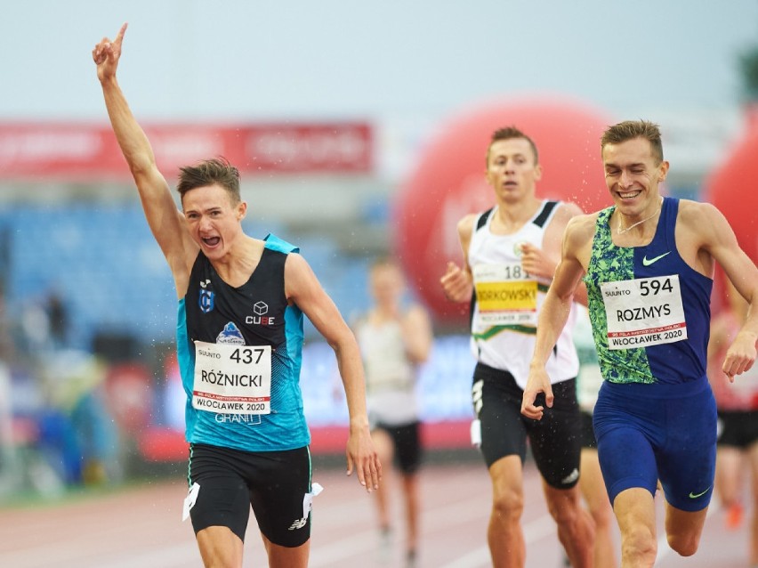 Mistrzostwo Polski seniorów na 800 m, Włocławek 29.07.2020