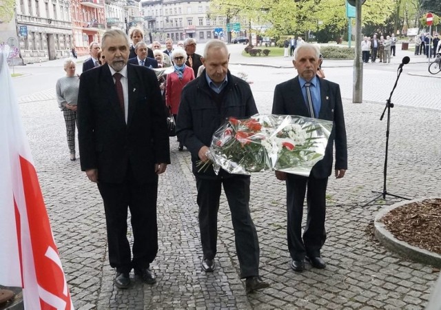 Andrzej Kieraj (po lewej) nie zamierza zmieniać barw politycznych