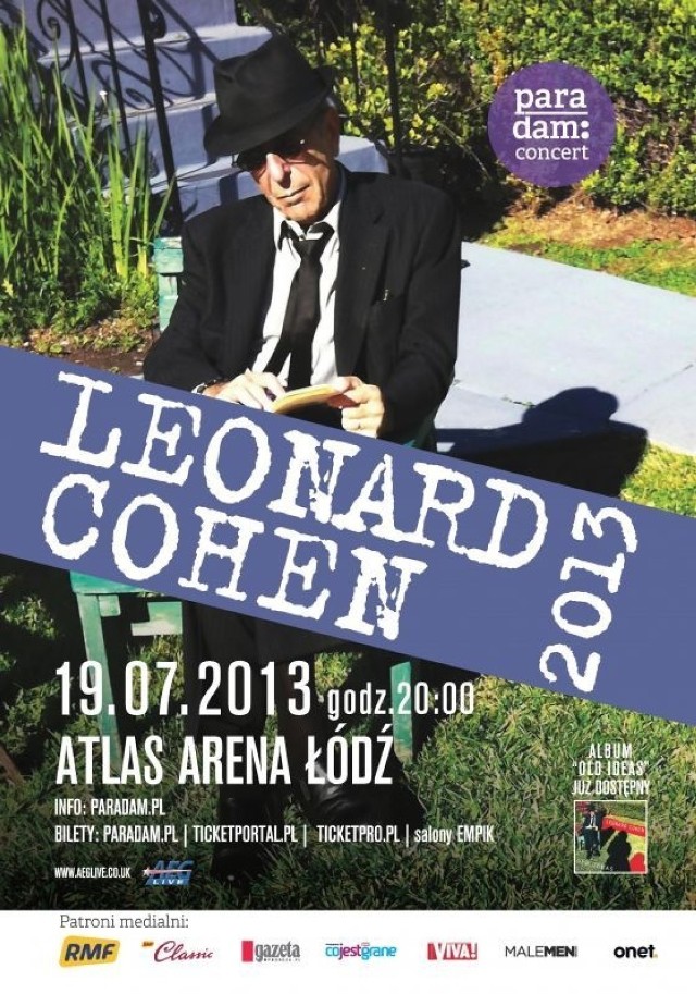 Leonard Cohen w Atlas Arena w Łodzi