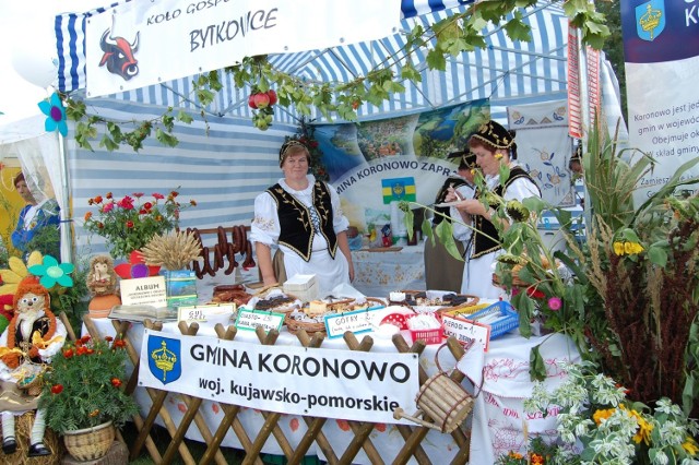 Panie z Koła Gospodyń Wiejskich w Bytkowicach, któremu szefuje Małgorzata Herba,  często można spotkać nie tylko w Koronowie na wielu imprezach kulturalnych