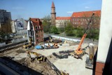 Powstaje nowy budynek mieszkalno-usługowy w centrum Legnicy, zobaczcie aktualne zdjęcia