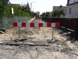 Remont ulicy w Jarocinie: Trwa przebudowa ul. Kusocińskiego w Jarocinie [ZDJĘCIA]