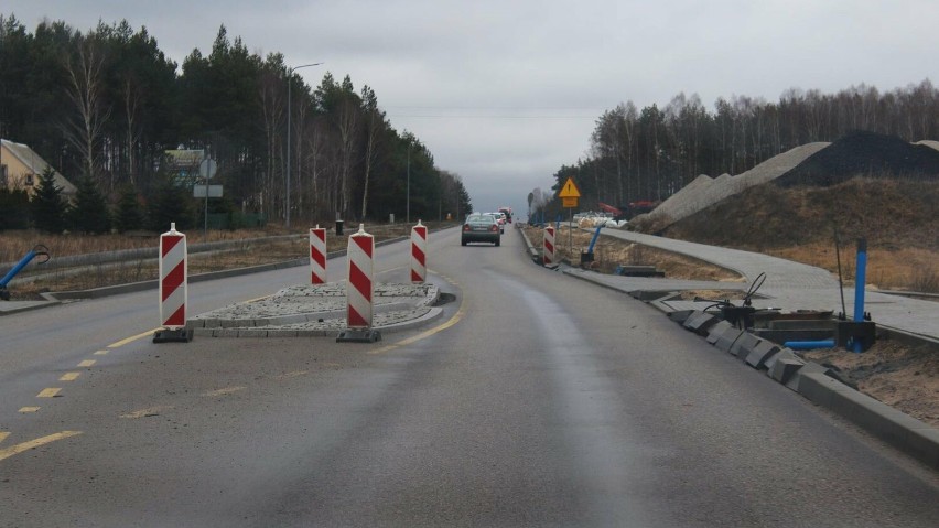 Trwa przebudowa drogi krajowej nr 22 z Chojnic do Czerska