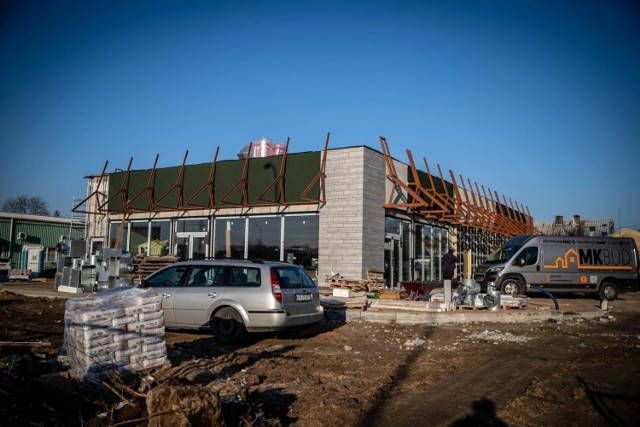 Białystok, ul. Geodetów. Tu powstaje nowa restauracja fast food sieci McDonald's