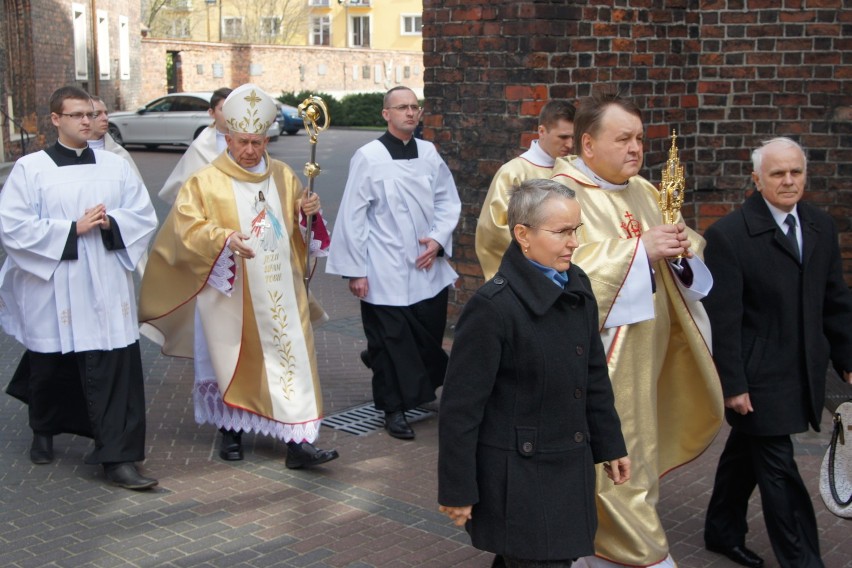 Relikwie św. Faustyny w kaliskiej katedrze