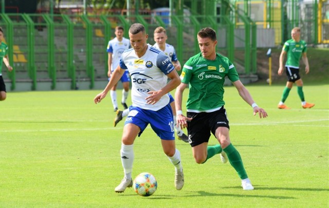W zespole gości zagrał m.in. były zawodnik GKS w latach 2012-2015 Mateusz Mak