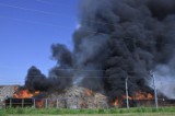 Trzeci w tym roku pożar w składowisku odpadów w Przysiece  [FOTO]
