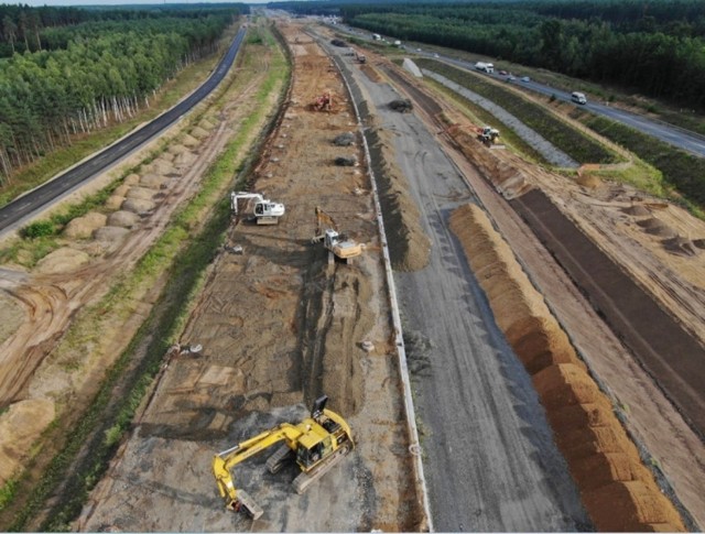 Tak wyglądają różne fragmenty S3 między Lubinem i Pokowicami