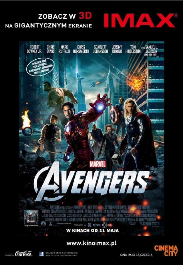 Avengers 3D w kinie IMAX. Mamy zaproszenia! [konkurs]