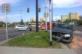 Wypadek na skrzyżowaniu ulic Nadbystrzyckiej i Zana