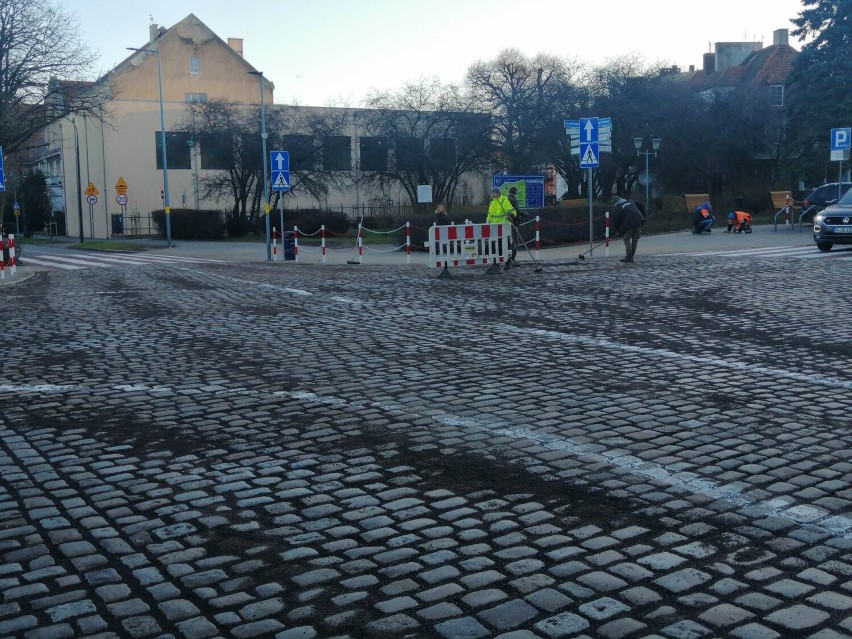 Ulica Armii Krajowej w centrum Kołobrzegu już po przebudowie i remoncie