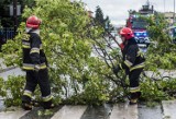 Wichura nad powiatem wągrowieckim. Strażacy mają pełne ręce roboty 