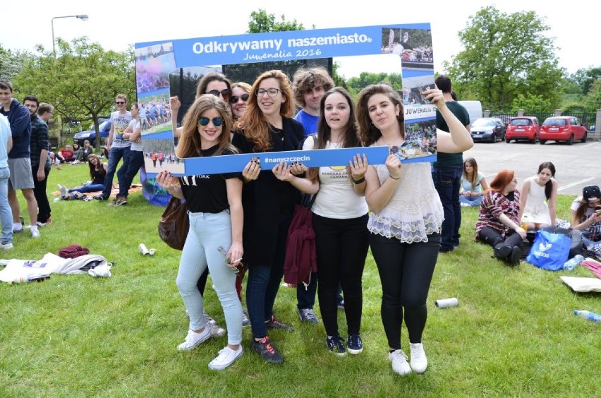 #odkrywamy nasze miasto! Robiliśmy sobie selfie ze studentami! 