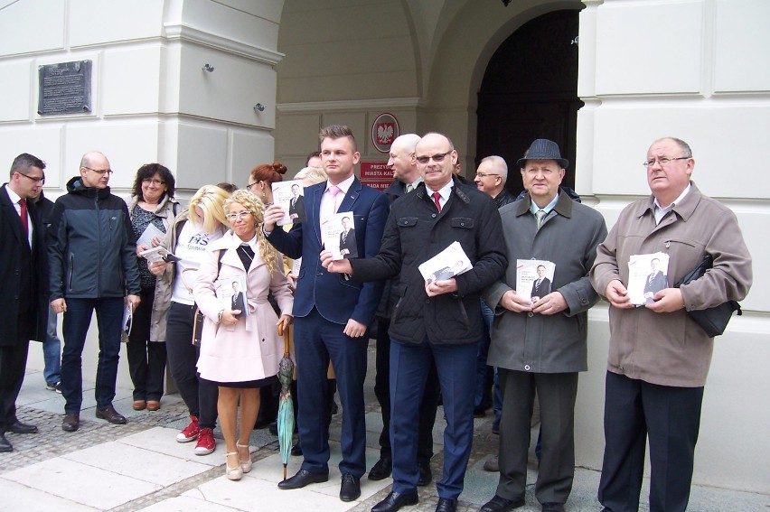Kaliscy przedstawiciele PiS promują Andrzeja Dudę