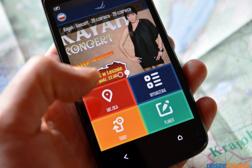 Miasto Leszno udostępniło aplikację na smartfony.