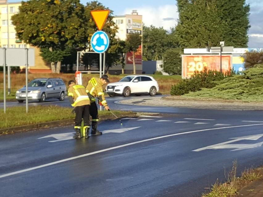 Na miejsce została wezwana straż pożarna, która...