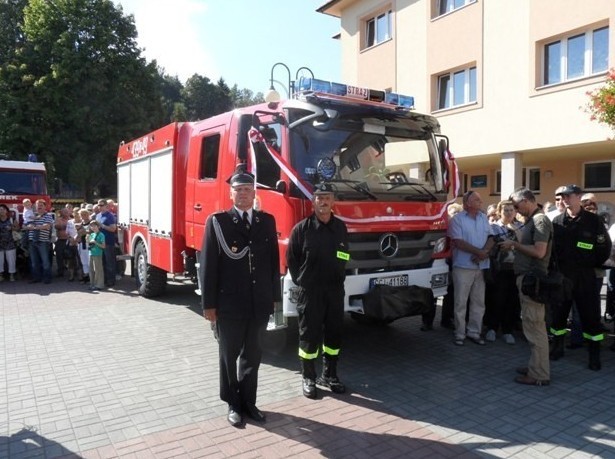 Nowy wóz OSP w Wiśle-Oczkowie otrzymała we wrześniu 2011 roku.