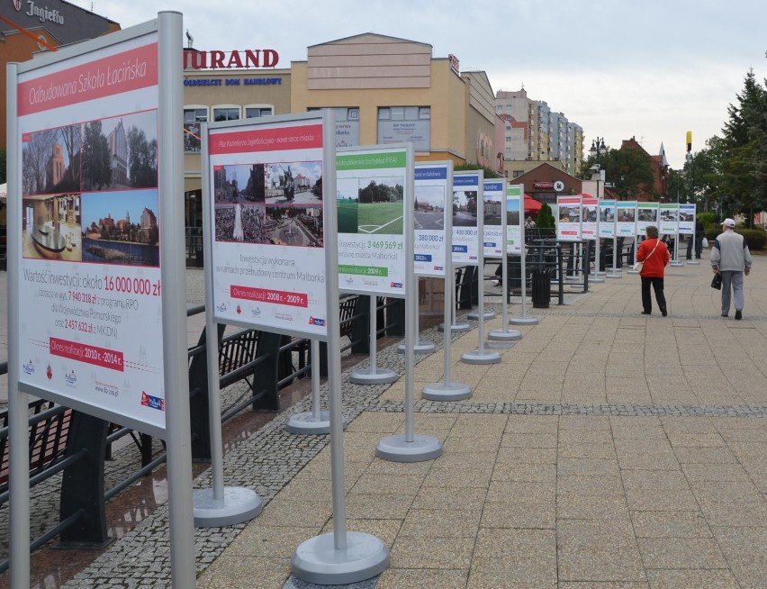 Wystawa w centrum Malborka. Jak się zmieniało miasto w latach 2008-2014