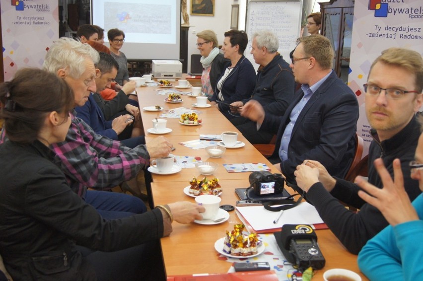 Spotkanie w sprawie budżetu obywatelskiego w Radomsku