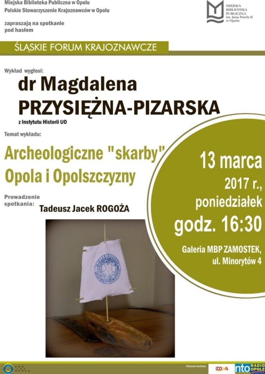 MBP w Opolu zaprasza na spotkanie Śląskiego Forum...