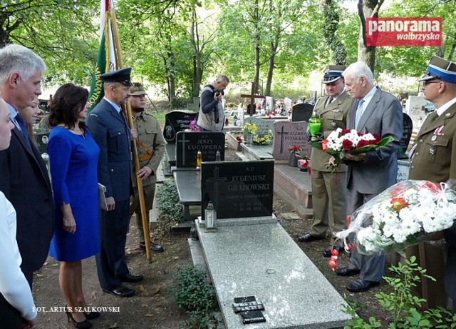 W związku z 79 rocznicą wybuchu II wojny światowej, tradycyjnie oddano hołd Eugeniuszowi Grabowskiemu - obrońcy Westerplatte, który jest pochowany w Wałbrzychu