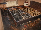 Tragiczny pożar w Barcicach. Nie żyje 57-letni mężczyzna 