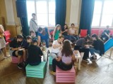 Piknik integracyjny w CKZiU. Uchodźcy z Ukrainy mogli zapoznać się z ofertą szkoły 