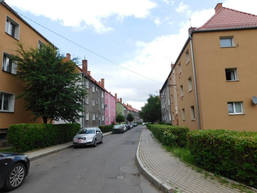 Ulica Monte Cassino (dawna Dąbrowszczaków)  w Wałbrzychu