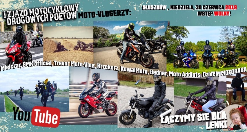 I zjazd motocyklowych "Drogowych Poetów" w gminie Mycielin w najbliższą niedzielę FOTO
