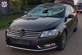 Śmiertelny wypadek w pow. parczewskim. 14-letni chłopiec na rowerze wjechał pod koła volkswagena             