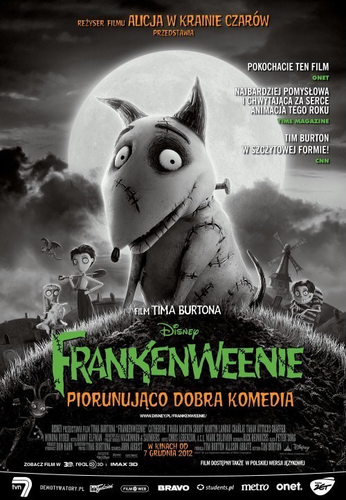 "Frankenweenie" 3D
14 - 19  grudnia
Godz.: 17:00
Wiek:...