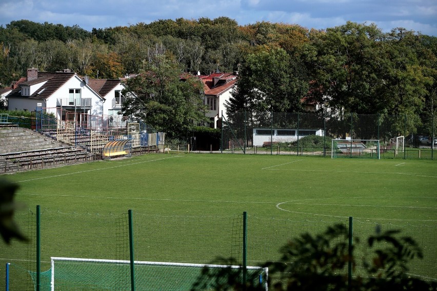 Stadion przy ulicy Bandurskiego w Szczecinie